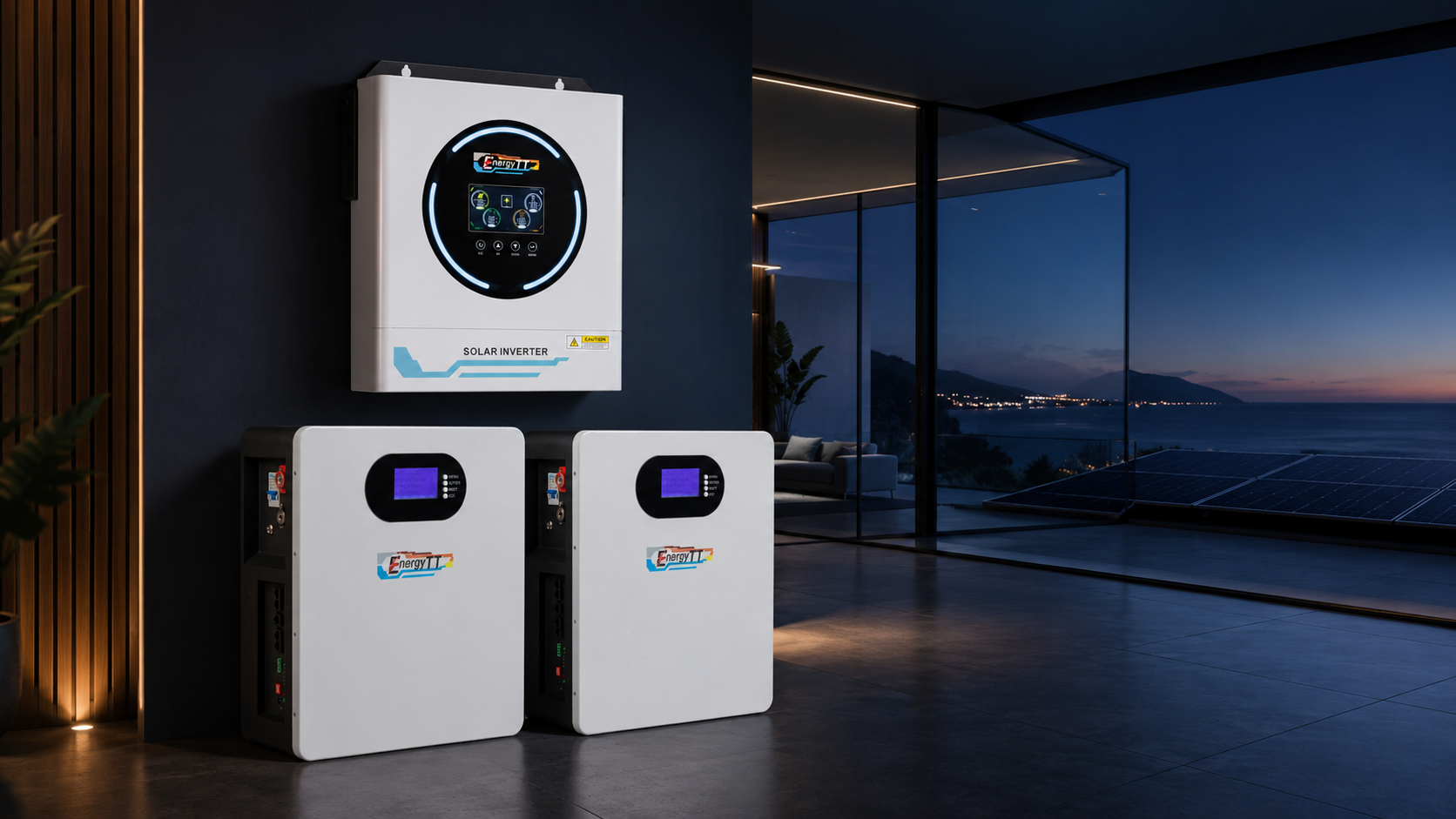 Система ENERGY TT: гибридный инвертор 11 кВт и два Power Bank по 5 кВт·ч