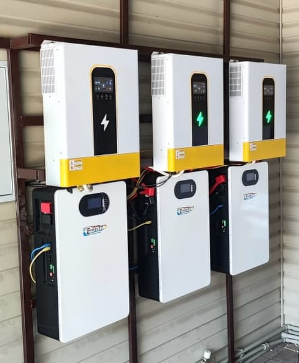 Три системы ENERGY TT на объекте